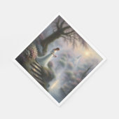 Prinses in kasteeltuin servet (Hoek)