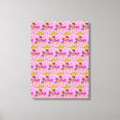 Prinses in Roze Canvas Afdruk (Voorkant)