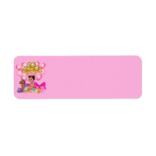 Prinses in Roze Etiket