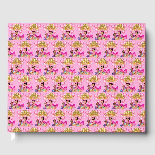 Prinses in Roze Gastenboek (Voorkant)