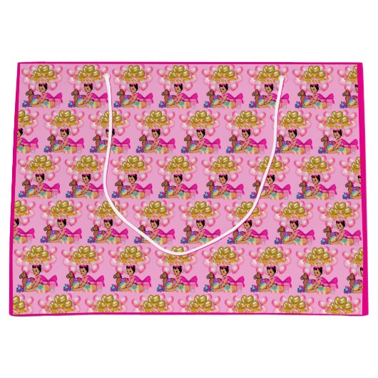 Prinses in Roze Groot Cadeauzakje (Voorkant)