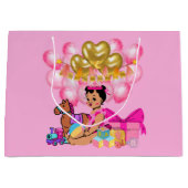 Prinses in Roze Groot Cadeauzakje (Voorkant)