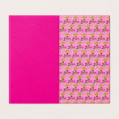 Prinses in Roze Kaart (Buitenkant ongevouwen)