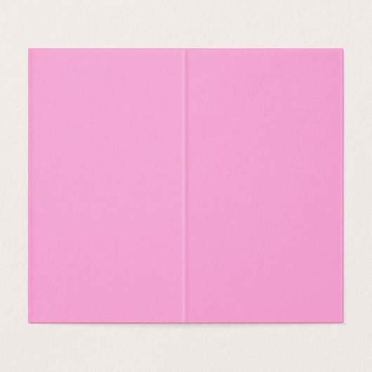 Prinses in Roze Kaart (Binnenkant ongevouwen)