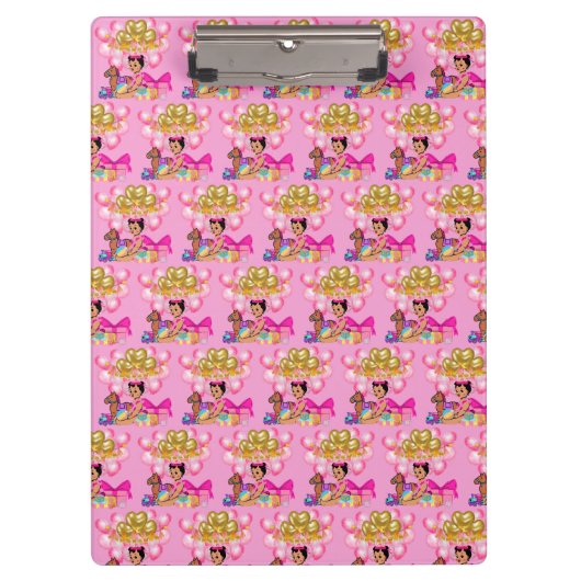 Prinses in Roze Klembord (Voorkant)