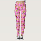 Prinses in Roze Leggings (Voorkant)