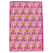 Prinses in Roze Medium Cadeauzakje (Voorkant)