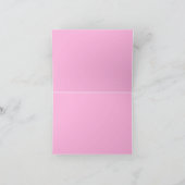 Prinses in Roze Notitiekaartje (Binnen)
