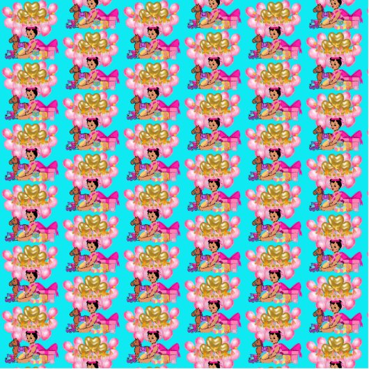 Prinses in Roze Staand Fotobeeldje (Voorkant)