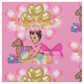 Prinses in Roze Stof (Close Up)