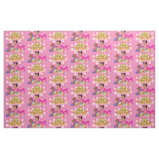 Prinses in Roze Stof (Fat Quarter)