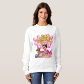 Prinses in roze T-shirt (Voorkant volledig)