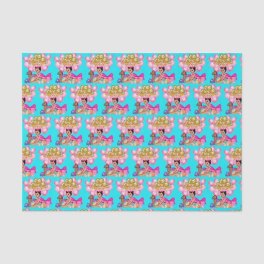 Prinses in Roze Tissuepapier (Voorkant)