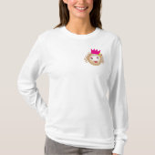 prinses in sprookje, stripfiguur t-shirt (Voorkant)