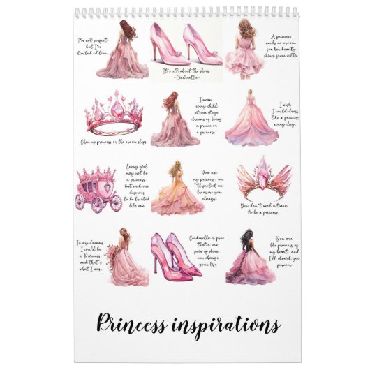 Prinses Inspiraties Kalender (Hoes)