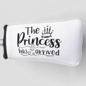 Prinses is aangekomen schattig meisje golfheadcover (Voorkant)