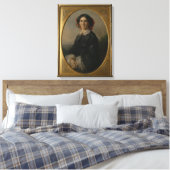 Prinses Johanna von Bismarck, 1857 Canvas Afdruk (Insitu (Slaapkamer))