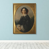 Prinses Johanna von Bismarck, 1857 Canvas Afdruk (Insitu (Houten vloer))