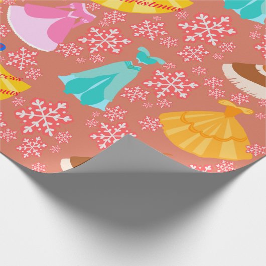 Prinses jurk inpakpapier (Hoek)