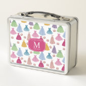 Prinses Jurken Sprookjesachtig Meisje Monogram (Achterkant)