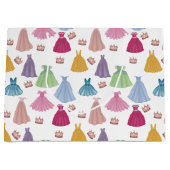 Prinses Jurken Sprookjesachtig Meisje Patroon Groot Cadeauzakje (Voorkant)