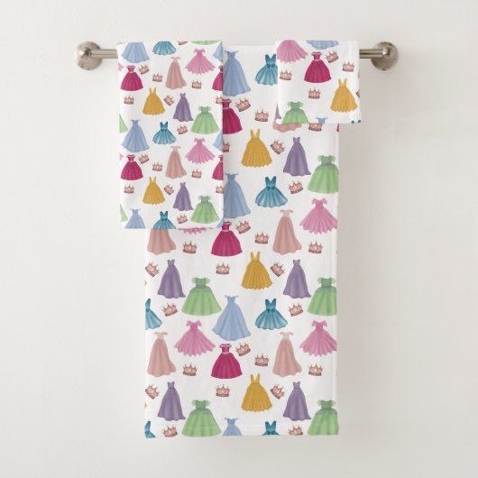 Prinses Jurken Sprookjesmeisje Badkamer Decor Bad Handdoek (Insitu)