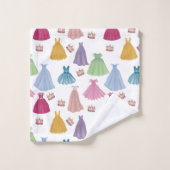 Prinses Jurken Sprookjesmeisje Badkamer Decor Bad Handdoek (Wasdoekje)
