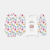 Prinses Jurken Sprookjesmeisje Verjaardag Bedankdoosjes (Uitgevouwen)