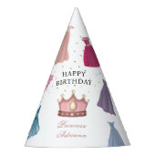 Prinses Jurken Sprookjesmeisje Verjaardag Feesthoedjes (Voorkant)
