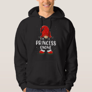 Prinses Kabouter Buffalo Plaid Overeenkomstige Fam Hoodie
