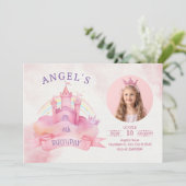 Prinses kasteel kaart (Staand voorkant)