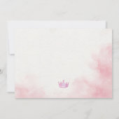 Prinses kasteel kaart (Achterkant)