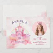 Prinses kasteel kaart (Voorkant / Achterkant)