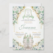 Prinses Kasteel Koninklijke Munt Groene Quinceaner Kaart (Voorkant)