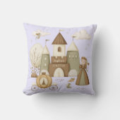 Prinses Kasteel met naam Kussen (Voorkant)