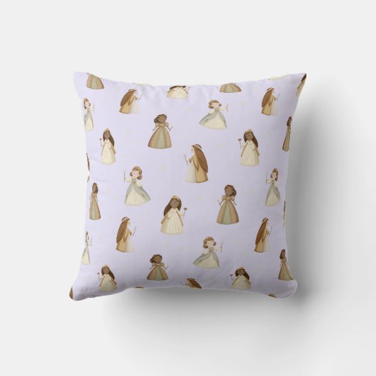 Prinses Kasteel met naam Kussen (Achterkant)