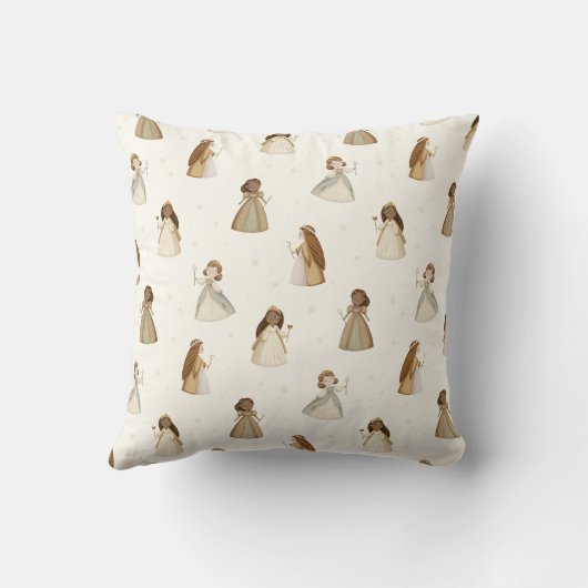 Prinses Kasteel met naam Kussen (Achterkant)