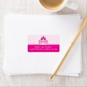 Prinses Kasteel retour adreslabels. Etiket (Insitu)