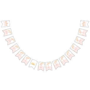 Prinses Kasteel Verjaardag Bunting Vlaggetjes