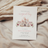 Prinses Kasteel Verjaardag uitnodiging Meisjes