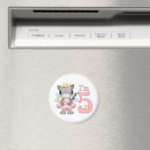 Prinses Kat 5e Verjaardag Magneet (Insitu (Vaatwasser))