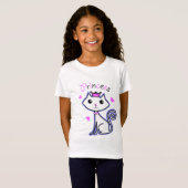prinses kat t-shirt (Voorkant volledig)