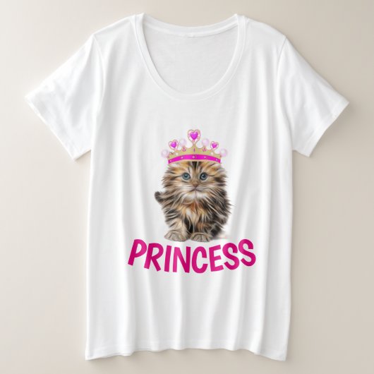 PRINSES Kat T-shirts (Design voorkant)