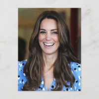 Prinses Kate hemelsblauw gestileerd