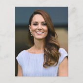 Prinses Kate lila gestileerd Briefkaart (Voorkant)