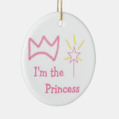 Prinses Keramisch Ornament (Rechts)