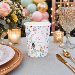Prinses Kikker Baby Shower Bos Papieren Bekers