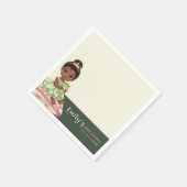 Prinses Kikker Baby Shower Servetten (Hoek)