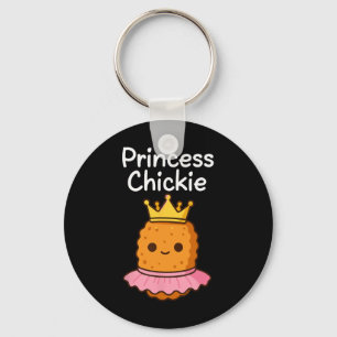 Prinses Kipnugget Schattig Kuiken Meme Kawaii N Sleutelhanger