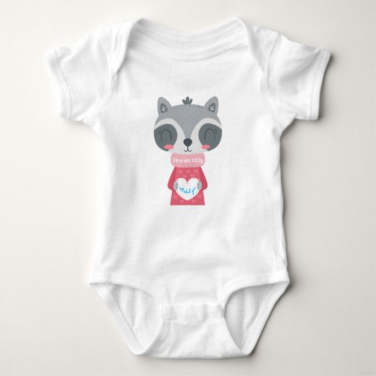 Prinses Kitty Baby Jersey Bodysuit (Voorkant)